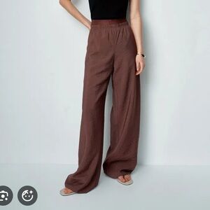Fabrique x Viktoria Chan Harper Elastic Waist Wide Leg Pants XS